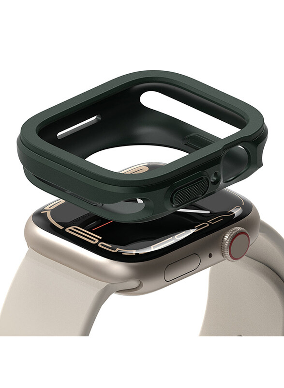Ringke Air Sports Compatible with Apple Watch 7 41mm Case, Thin Soft Flexible Rugged TPU Raised Bezel Frame Protective Button Cover for Apple Watch Se
Ringke Air Sports Compatible with Apple Watch 7 41mm Case, Thin Soft Flexible Rugged TPU Raised Bezel Frame Protective Button Cover for Apple Watch Se