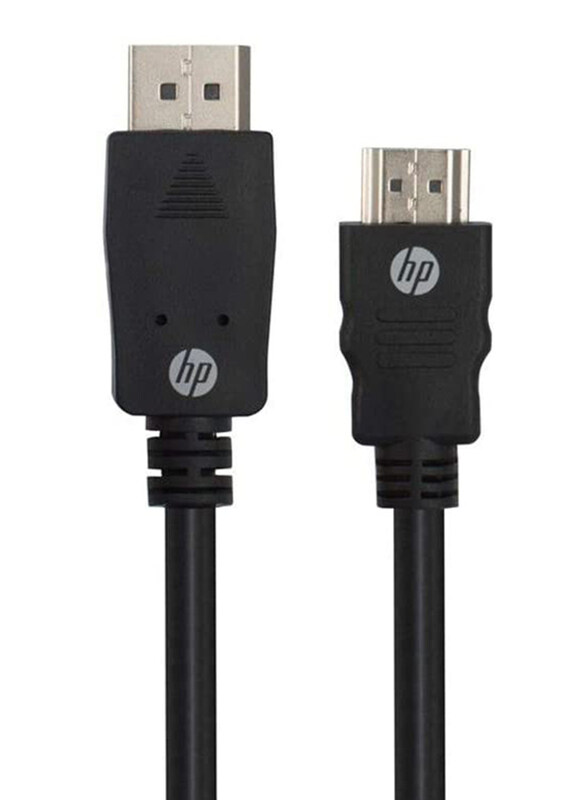 HP 1-Meter HDMI Cable, HD Display Port Male to HDMI for Projectors/LCD Displays/TV, Black
HP 1-Meter HDMI Cable, HD Display Port Male to HDMI for Projectors/LCD Displays/TV, Black