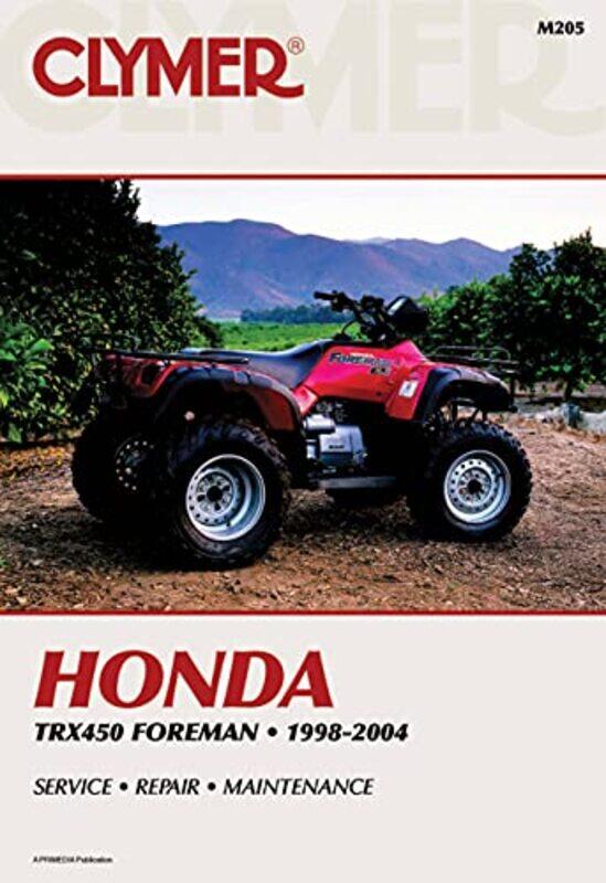 Honda TRX450 Foreman Series ATV 19982004 Service Repair Manual by Nancy DouglasJames Morgan-Paperback
Honda TRX450 Foreman Series ATV 19982004 Service Repair Manual by Nancy DouglasJames Morgan-Paperback