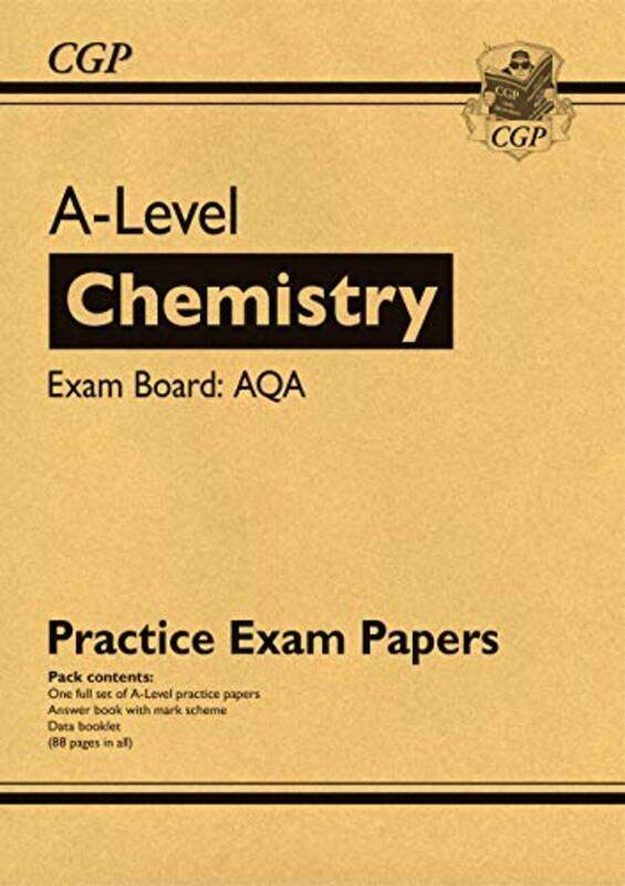 New A-Level Chemistry Aqa Practice Papers By Books, Cgp - Books, Cgp Paperback
New A-Level Chemistry Aqa Practice Papers By Books, Cgp - Books, Cgp Paperback