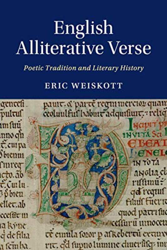 English Alliterative Verse by Eric Boston College, Massachusetts Weiskott-Paperback
English Alliterative Verse by Eric Boston College, Massachusetts Weiskott-Paperback