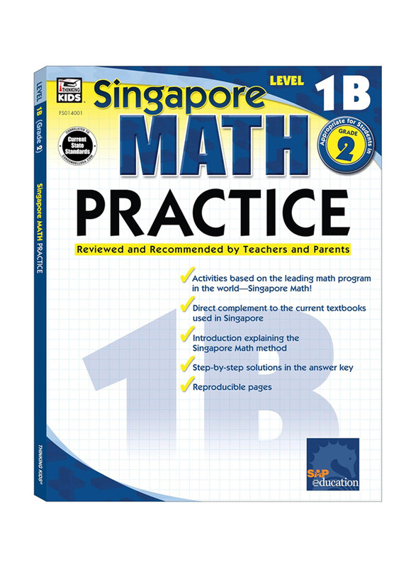 Singapore Math Practice Level 1B Grade 2, Paperback Book, By: Singapore Asian Publishers
Singapore Math Practice Level 1B Grade 2, Paperback Book, By: Singapore Asian Publishers