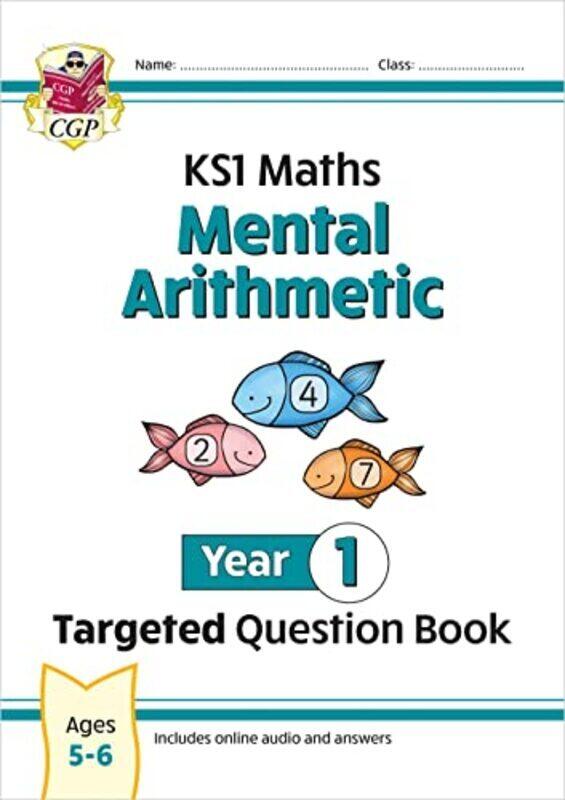 New Ks1 Maths Year 1 Mental Arithmetic Targeted Question Book (Incl. Online Answers & Audio Tests) By Cgp Books - Cgp Books Paperback
New Ks1 Maths Year 1 Mental Arithmetic Targeted Question Book (Incl. Online Answers & Audio Tests) By Cgp Books - Cgp Books Paperback