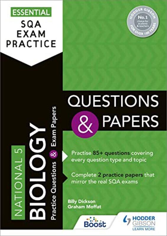 Essential SQA Exam Practice National 5 Biology Questions and Papers by Dr Stephen SkinnerDavid Rankine-Paperback
Essential SQA Exam Practice National 5 Biology Questions and Papers by Dr Stephen SkinnerDavid Rankine-Paperback