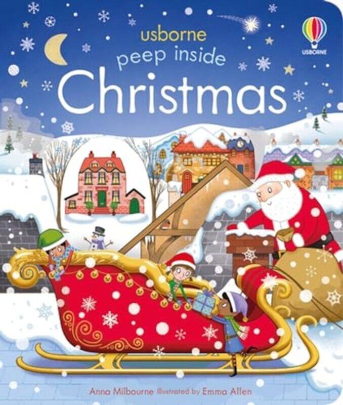 Peep Inside Christmas by Milbourne Anna Allen Peep Inside Christmas Emma Illustrator Paperback
Peep Inside Christmas by Milbourne Anna Allen Peep Inside Christmas Emma Illustrator Paperback