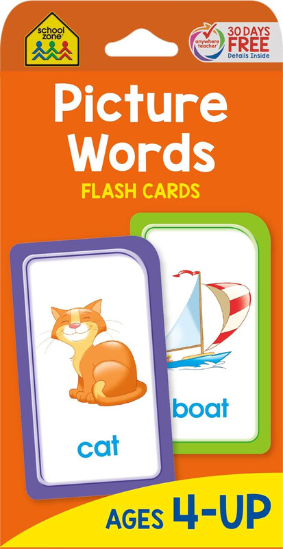 Picture Words Flash Cards for Ages 4 and Up, Flash Cards, By: School Zone, Joan Hoffman
Picture Words Flash Cards for Ages 4 and Up, Flash Cards, By: School Zone, Joan Hoffman