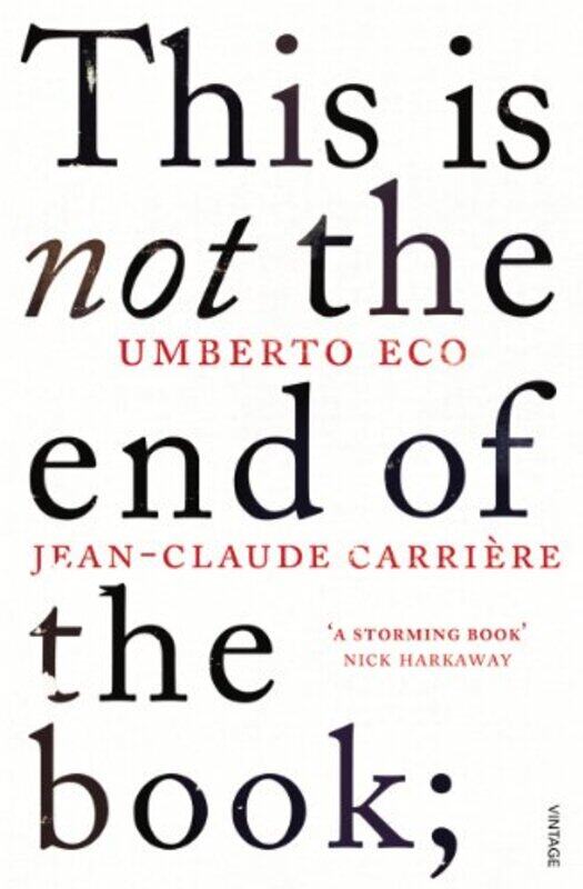 This Is Not The End Of The Book by Jean-Claude CarriereUmberto EcoPolly McLean-Paperback
This Is Not The End Of The Book by Jean-Claude CarriereUmberto EcoPolly McLean-Paperback