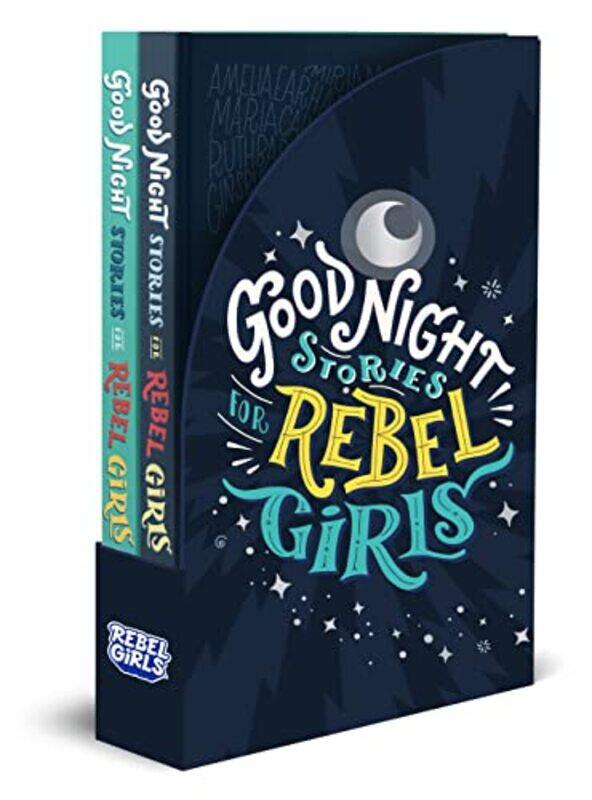 Good Night Stories for Rebel Girls 2-Book Gift Set , Hardcover by Favilli, Elena
Good Night Stories for Rebel Girls 2-Book Gift Set , Hardcover by Favilli, Elena