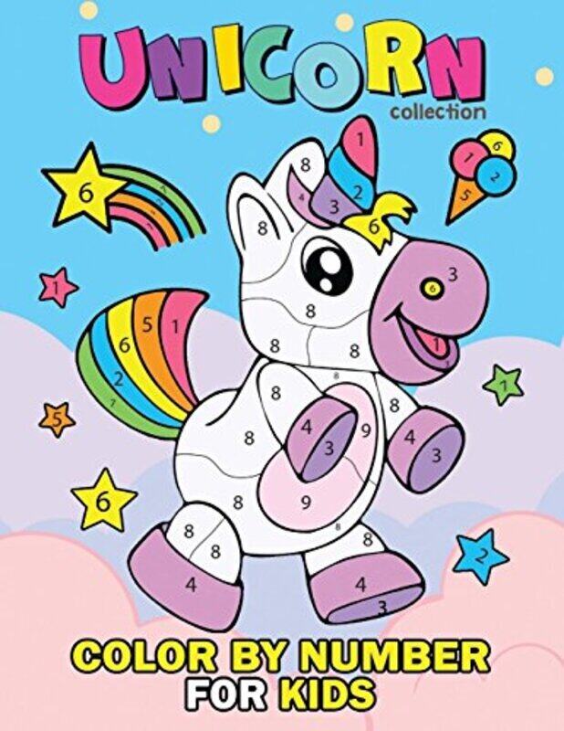 Unicorn Collection Color by Number for Kids: Coloring Books for Girls and Boys Activity Learning Wor , Paperback by Rocket Publishing
Unicorn Collection Color by Number for Kids: Coloring Books for Girls and Boys Activity Learning Wor , Paperback by Rocket Publishing