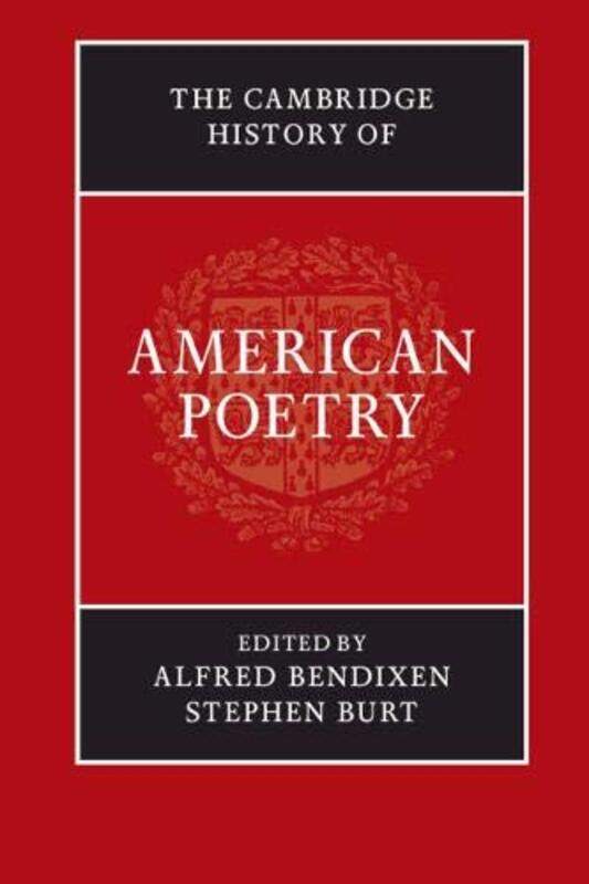 The Cambridge History of American Poetry by Alfred Princeton University, New Jersey BendixenStephen Harvard University, Massachusetts Burt-Paperback
The Cambridge History of American Poetry by Alfred Princeton University, New Jersey BendixenStephen Harvard University, Massachusetts Burt-Paperback
