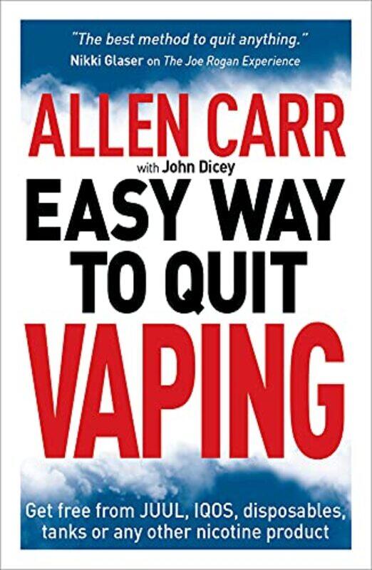 Allen Carrs Easy Way To Quit Vaping Get Free From Juul Iqos Disposables Tanks Or Any Other Nico By Carr Allen Dicey John Paperback
Allen Carrs Easy Way To Quit Vaping Get Free From Juul Iqos Disposables Tanks Or Any Other Nico By Carr Allen Dicey John Paperback
