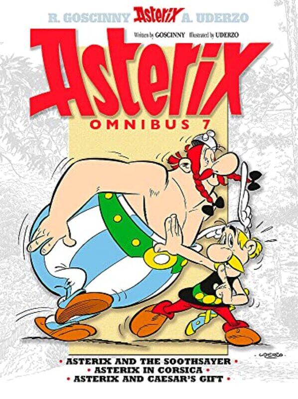 Asterix: Asterix Omnibus 7: Asterix and The Soothsayer, Asterix in Corsica, Asterix and Caesar's Gif,Paperback,by:Goscinny, Rene - Uderzo, Albert
Asterix: Asterix Omnibus 7: Asterix and The Soothsayer, Asterix in Corsica, Asterix and Caesar's Gif,Paperback,by:Goscinny, Rene - Uderzo, Albert