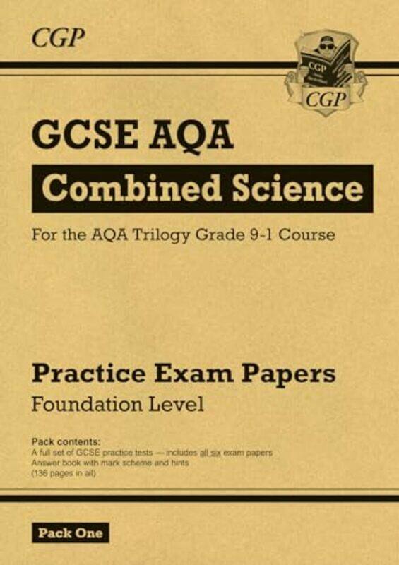 GCSE Combined Science AQA Practice Papers Foundation Pack 1 by Libby ScottRebecca Westcott-Paperback
GCSE Combined Science AQA Practice Papers Foundation Pack 1 by Libby ScottRebecca Westcott-Paperback