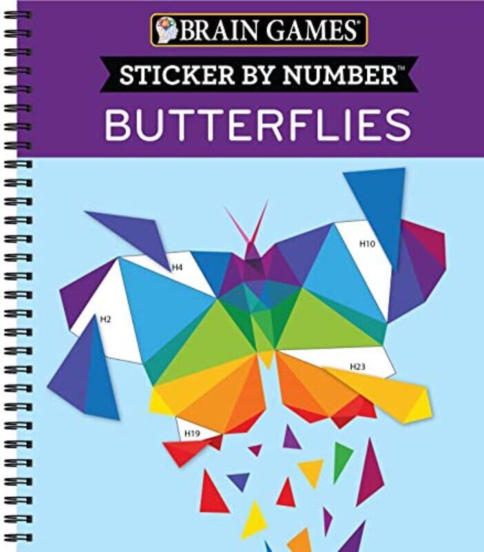 Brain Games Sticker By Number Butterflies By Publications International Ltd - Brain Games - New Seasons - Paperback
Brain Games Sticker By Number Butterflies By Publications International Ltd - Brain Games - New Seasons - Paperback