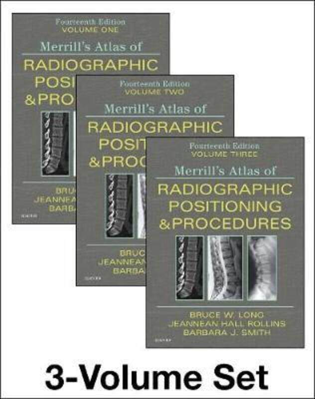Merrill's Atlas of Radiographic Positioning and Procedures - 3-Volume Set.Hardcover,By :Long, Bruce W. - Rollins, Jeannean Hall - Smith, Barbara J.
Merrill's Atlas of Radiographic Positioning and Procedures - 3-Volume Set.Hardcover,By :Long, Bruce W. - Rollins, Jeannean Hall - Smith, Barbara J.