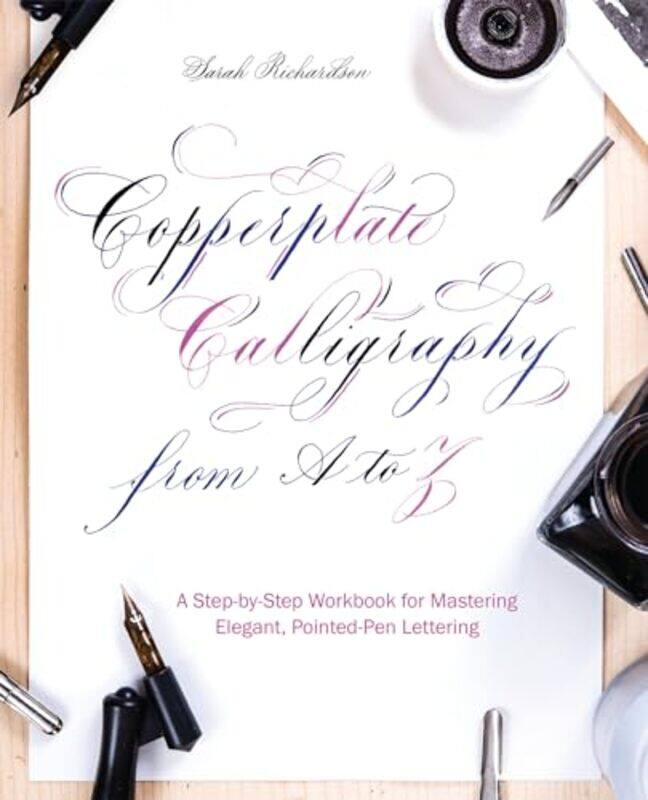 Copperplate Calligraphy From A To Z by Henrick BrinkJoesph RichardsMark Fetherolf-Paperback
Copperplate Calligraphy From A To Z by Henrick BrinkJoesph RichardsMark Fetherolf-Paperback