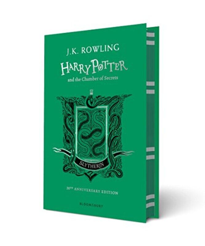Harry Potter and the Chamber of Secrets - Slytherin Edition, Hardcover Book, By: J.K. Rowling
Harry Potter and the Chamber of Secrets - Slytherin Edition, Hardcover Book, By: J.K. Rowling