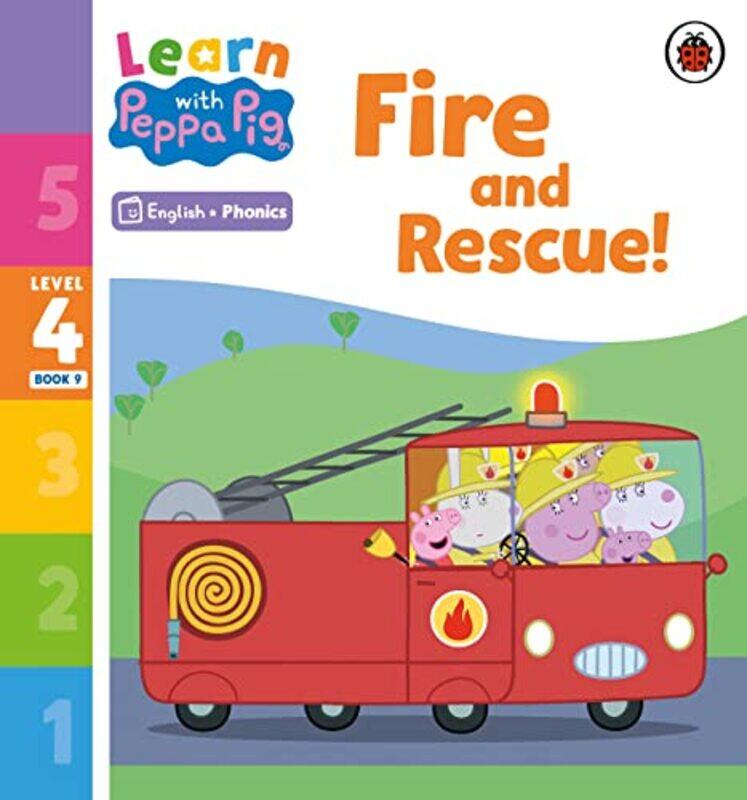 Learn with Peppa Phonics Level 4 Book 9 Fire and Rescue Phonics Reader by Peppa Pig-Paperback
Learn with Peppa Phonics Level 4 Book 9 Fire and Rescue Phonics Reader by Peppa Pig-Paperback