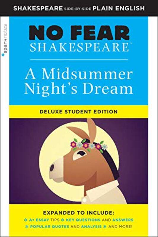 Midsummer Nights Dream No Fear Shakespeare Deluxe Student Edition by Laurie Williamson-Paperback
Midsummer Nights Dream No Fear Shakespeare Deluxe Student Edition by Laurie Williamson-Paperback