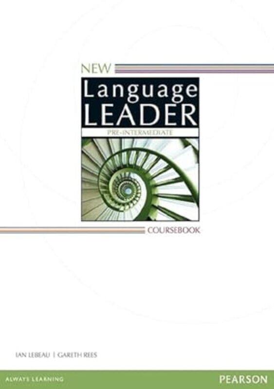New Language Leader PreIntermediate Coursebook by Juliet Robertson-Paperback
New Language Leader PreIntermediate Coursebook by Juliet Robertson-Paperback