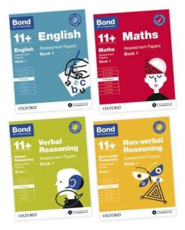 Bond 11+ English, Maths, Verbal Reasoning, Non Verbal Reasoning: Assessment Papers: 9-10 Yrs Bundle.paperback,By :Lindsay, Sarah
Bond 11+ English, Maths, Verbal Reasoning, Non Verbal Reasoning: Assessment Papers: 9-10 Yrs Bundle.paperback,By :Lindsay, Sarah