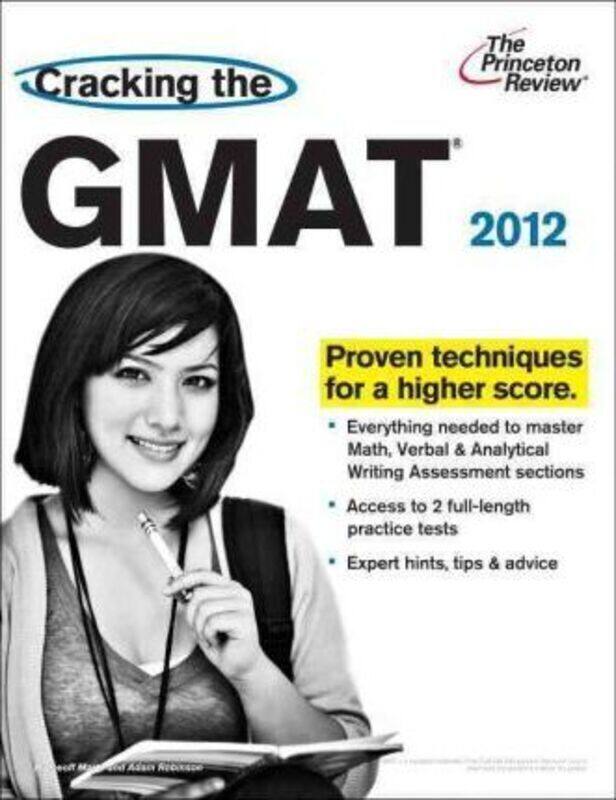 Cracking the GMAT, 2012 Edition (Graduate School Test Preparation).paperback,By :Princeton Review
Cracking the GMAT, 2012 Edition (Graduate School Test Preparation).paperback,By :Princeton Review