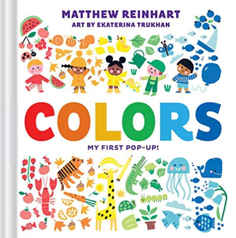 Colors: My First Pop-Up! (A Pop Magic Book),Paperback,by:Reinhart, Matthew - Trukhan, Ekaterina
Colors: My First Pop-Up! (A Pop Magic Book),Paperback,by:Reinhart, Matthew - Trukhan, Ekaterina