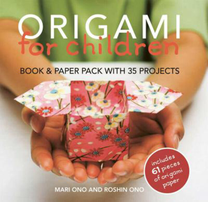 Origami for Children: Book & Paper Pack with 35 Projects, Paperback Book, By: Mari Ono
Origami for Children: Book & Paper Pack with 35 Projects, Paperback Book, By: Mari Ono