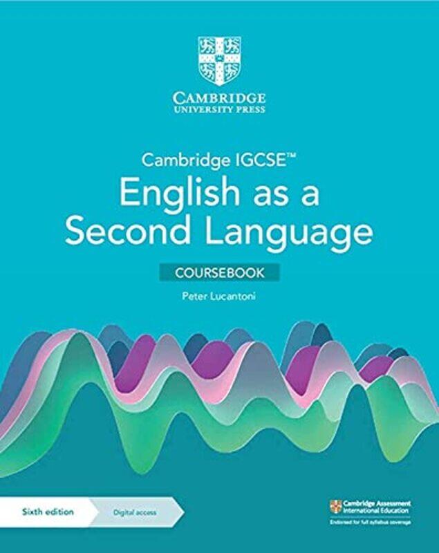 Cambridge IGCSE (TM) English as a Second Language Coursebook with Digital Access (2 Years),Paperback,by:Lucantoni, Peter
Cambridge IGCSE (TM) English as a Second Language Coursebook with Digital Access (2 Years),Paperback,by:Lucantoni, Peter