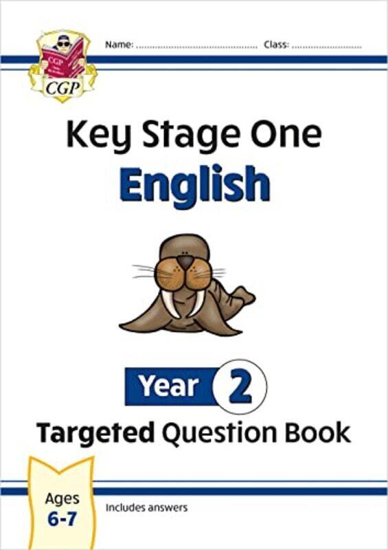 New KS1 English Year 2 Targeted Question Book by CGP Books - CGP Books Paperback
New KS1 English Year 2 Targeted Question Book by CGP Books - CGP Books Paperback