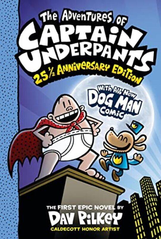 The Adventures Of Captain Underpants (Now With A Dog Man Comic!) (Color Edition) , Hardcover by Dav Pilkey
The Adventures Of Captain Underpants (Now With A Dog Man Comic!) (Color Edition) , Hardcover by Dav Pilkey