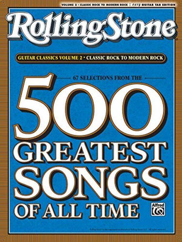 RollingStone guitar classics, volume 2: Classic Rock to Modern Rock , Paperback by Alfred Music
RollingStone guitar classics, volume 2: Classic Rock to Modern Rock , Paperback by Alfred Music