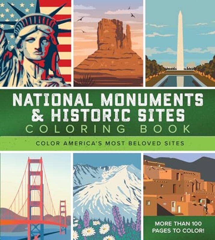 National Monuments & Historic Sites Coloring Book by Editors of Chartwell Books -Paperback
National Monuments & Historic Sites Coloring Book by Editors of Chartwell Books -Paperback