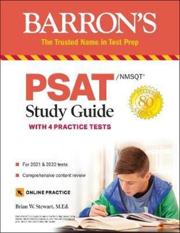 PSAT/NMSQT Study Guide: with 4 Practice Tests.paperback,By :Stewart, Brian W., M.Ed.
PSAT/NMSQT Study Guide: with 4 Practice Tests.paperback,By :Stewart, Brian W., M.Ed.