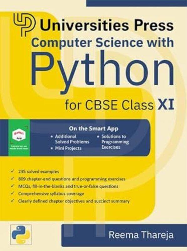 Computer Science with Python for CBSE Class XI by Igor Deakin University - Australia Martek-Paperback
Computer Science with Python for CBSE Class XI by Igor Deakin University - Australia Martek-Paperback