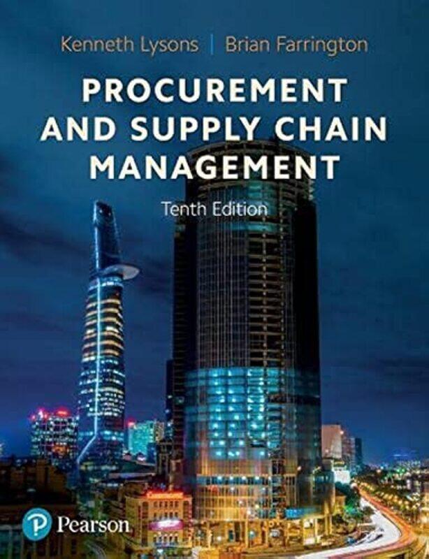 Procurement and Supply Chain Management , Paperback by Lysons, Kenneth - Farrington, Brian
Procurement and Supply Chain Management , Paperback by Lysons, Kenneth - Farrington, Brian