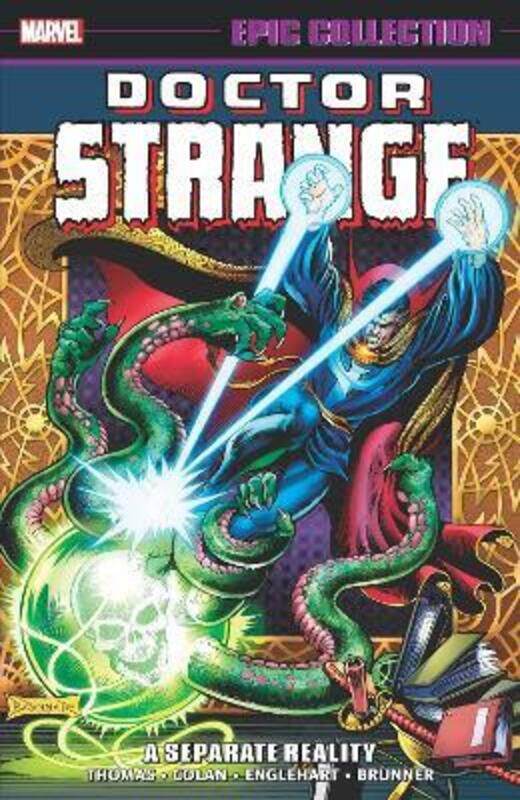 Doctor Strange Epic Collection: A Separate Reality,Paperback,ByThomas, Roy - Englehart, Steve - Fox, Gardner
Doctor Strange Epic Collection: A Separate Reality,Paperback,ByThomas, Roy - Englehart, Steve - Fox, Gardner