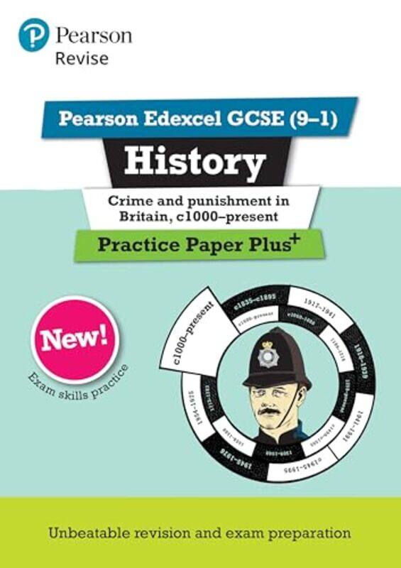Pearson REVISE Edexcel GCSE History Crime and Punishment in Britain c1000Present Practice Paper Plus incl online revision and quizzes for 2025 and 202
Pearson REVISE Edexcel GCSE History Crime and Punishment in Britain c1000Present Practice Paper Plus incl online revision and quizzes for 2025 and 202