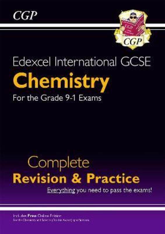 Grade 9-1 Edexcel International GCSE Chemistry: Complete Revision & Practice with Online Edition
Grade 9-1 Edexcel International GCSE Chemistry: Complete Revision & Practice with Online Edition