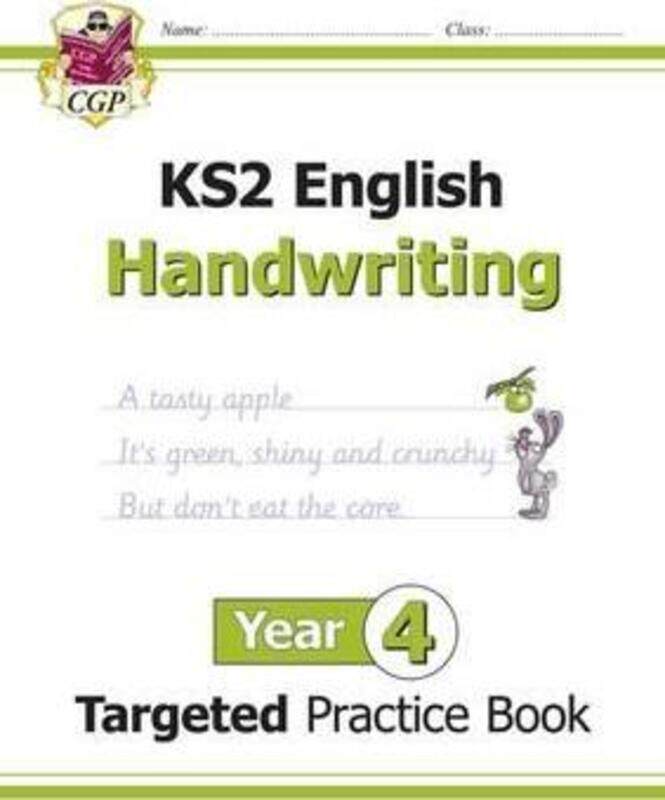 KS2 English Targeted Practice Book: Handwriting - Year 4.paperback,By :CGP Books - CGP Books
KS2 English Targeted Practice Book: Handwriting - Year 4.paperback,By :CGP Books - CGP Books