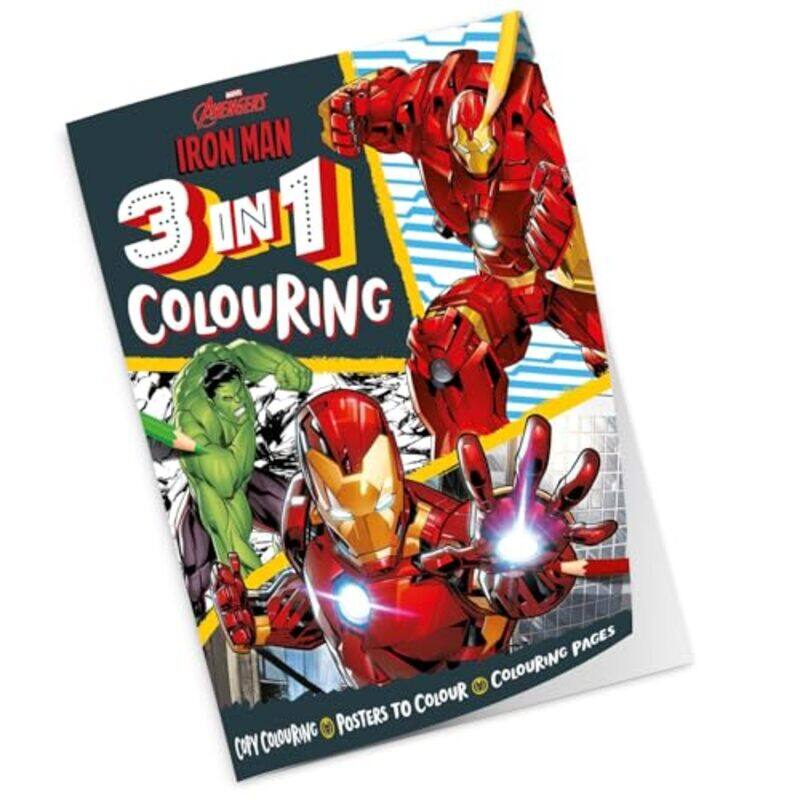 Marvel Avengers Iron Man 3 in 1 Colouring by Marvel Entertainment International Ltd-Paperback
Marvel Avengers Iron Man 3 in 1 Colouring by Marvel Entertainment International Ltd-Paperback