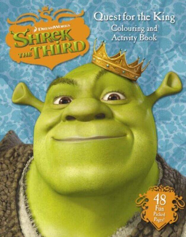 Quest for the King Colouring Activity Pad (Shrek the Third), Paperback Book, By: Harpercollins Publishers
Quest for the King Colouring Activity Pad (Shrek the Third), Paperback Book, By: Harpercollins Publishers