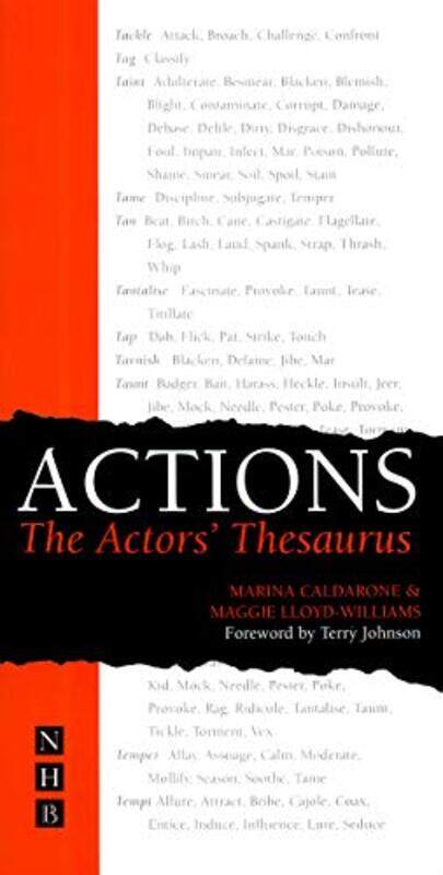 Actions The Actors Thesaurus by Paul Senior Lecturer Archaeology University of Winchester UK EverillKaren Senior Lecturer Psychology Solent University
Actions The Actors Thesaurus by Paul Senior Lecturer Archaeology University of Winchester UK EverillKaren Senior Lecturer Psychology Solent University