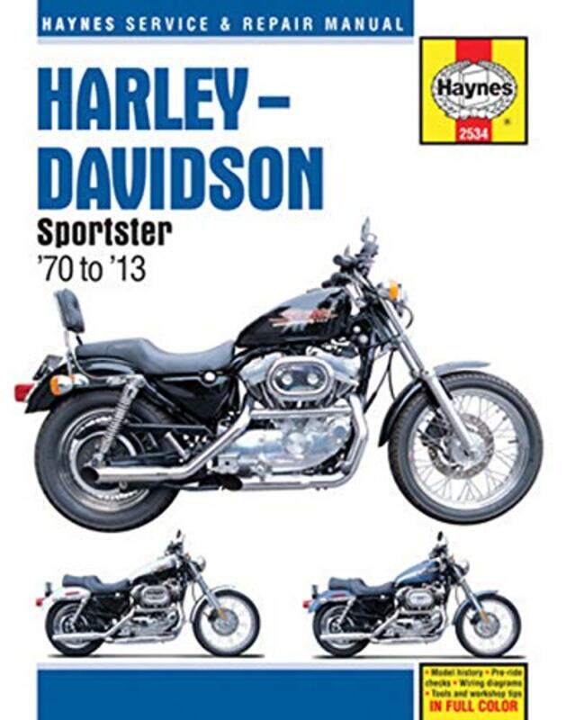 HarleyDavidson Sportsters 70 13 Haynes Repair Manual by Matt WarrenMiriam Frankel-Paperback
HarleyDavidson Sportsters 70 13 Haynes Repair Manual by Matt WarrenMiriam Frankel-Paperback