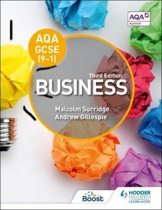 AQA GCSE (9-1) Business, Third Edition.paperback,By :Surridge, Malcolm - Gillespie, Andrew
AQA GCSE (9-1) Business, Third Edition.paperback,By :Surridge, Malcolm - Gillespie, Andrew