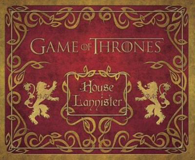 Game of Thrones: House Lannister Deluxe Stationery Set, Hardcover Book, By: HBO
Game of Thrones: House Lannister Deluxe Stationery Set, Hardcover Book, By: HBO