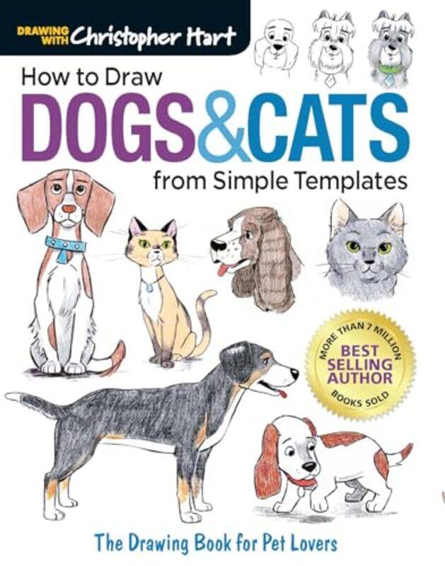 How to Draw Dogs & Cats from Simple Templates by Scott HerringLee Wallace-Paperback
How to Draw Dogs & Cats from Simple Templates by Scott HerringLee Wallace-Paperback
