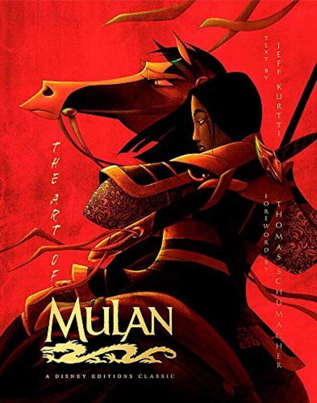 The Art Of Mulan: A Disney Editions Classic - Foreword by Thomas Schumacher, Hardcover Book, By: Kurtti Jeff
The Art Of Mulan: A Disney Editions Classic - Foreword by Thomas Schumacher, Hardcover Book, By: Kurtti Jeff