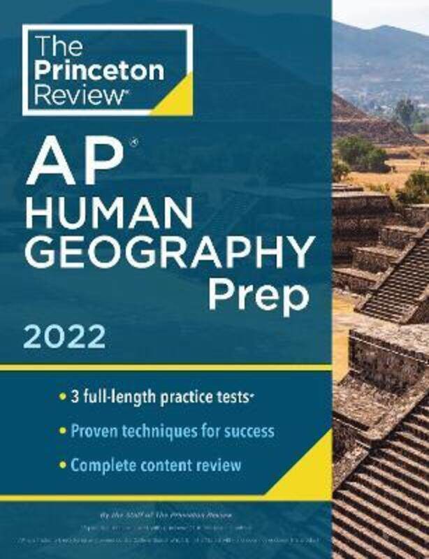 Princeton Review AP Human Geography Prep, 2022: Practice Tests + Complete Content Review + Strategies & Techniques, Paperback Book, By: Princeton Revi
Princeton Review AP Human Geography Prep, 2022: Practice Tests + Complete Content Review + Strategies & Techniques, Paperback Book, By: Princeton Revi