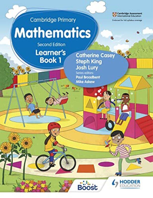 Cambridge Primary Mathematics Learners Book 1 Second Edition by Catherine CaseyJosh LurySteph King-Paperback
Cambridge Primary Mathematics Learners Book 1 Second Edition by Catherine CaseyJosh LurySteph King-Paperback